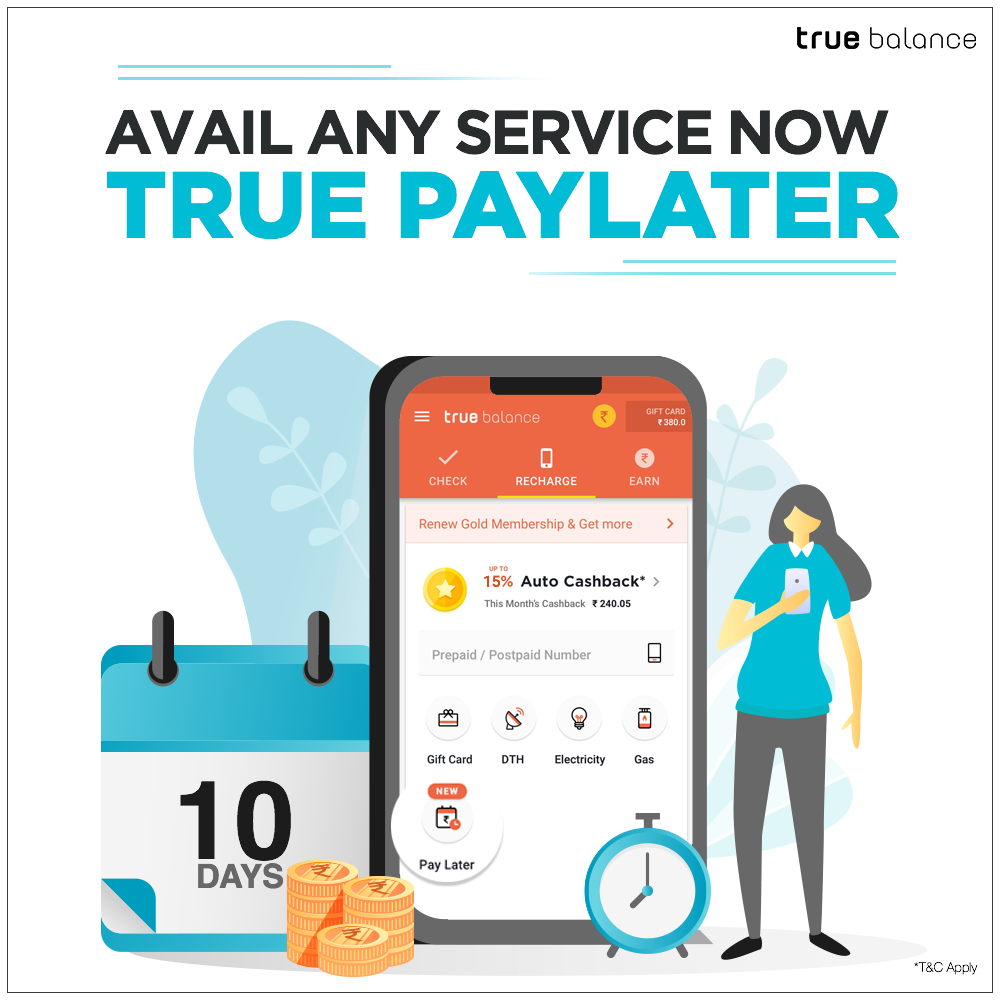 truebalance pay later - 와우테일