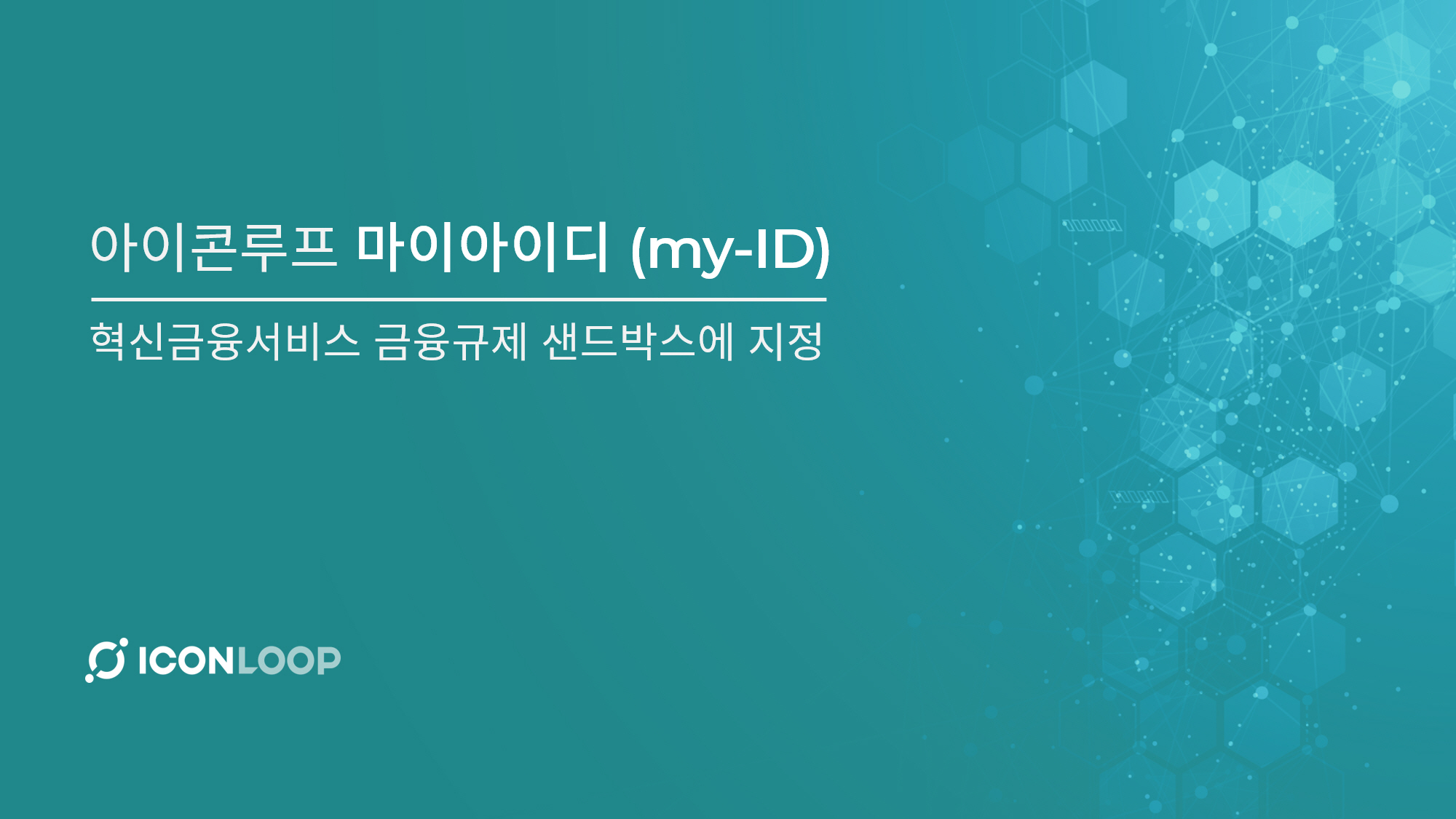 아이콘루프 혁신금융 서비스 지정 - 와우테일