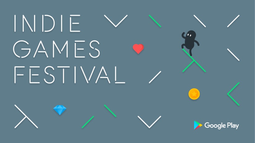20200330 google indie game festival 구글플레이 인디 게임 페스티벌 2020 로고 - 와우테일