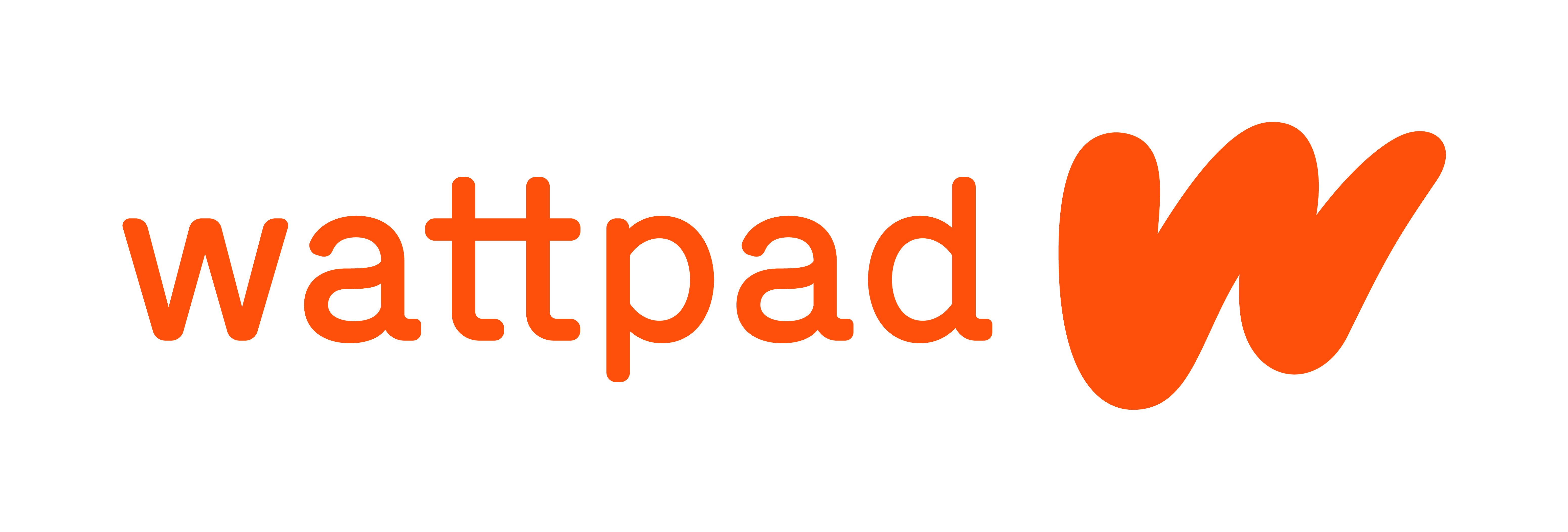 Wattpad Horizontal Logo - 와우테일