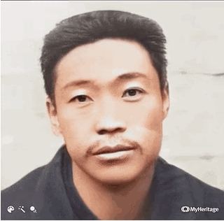 Anjungkeun deepfake myharitageGIF - 와우테일