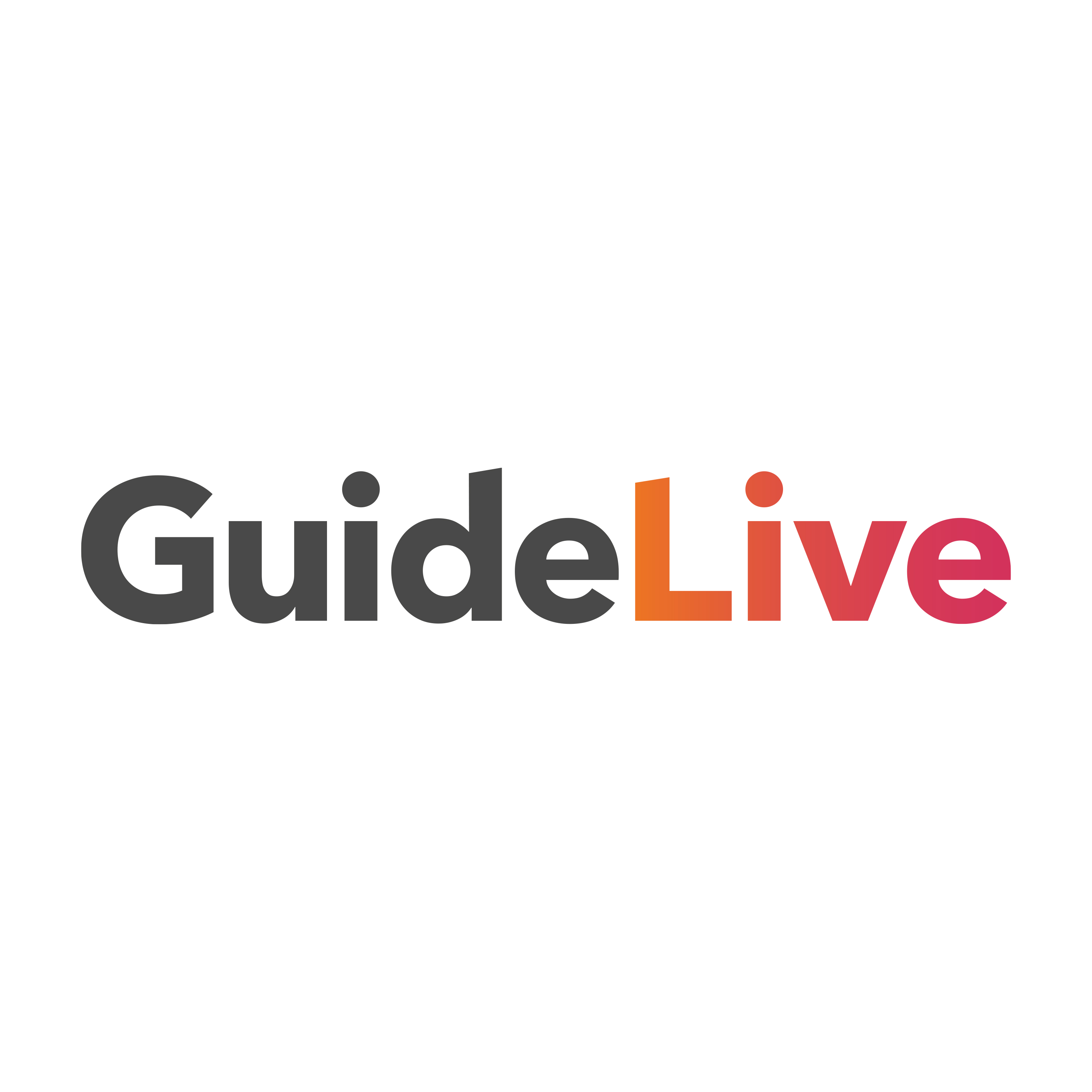 GuideLive logo - 와우테일
