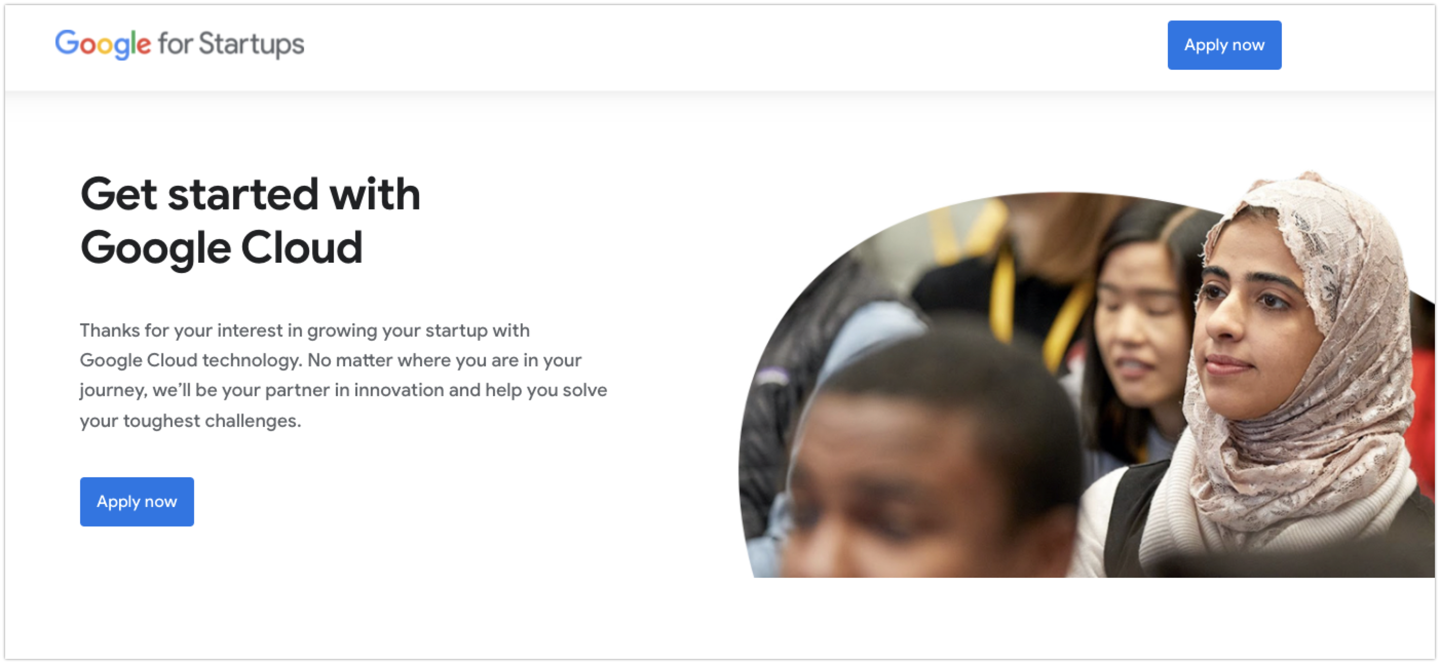 google for startups cloud program - 와우테일