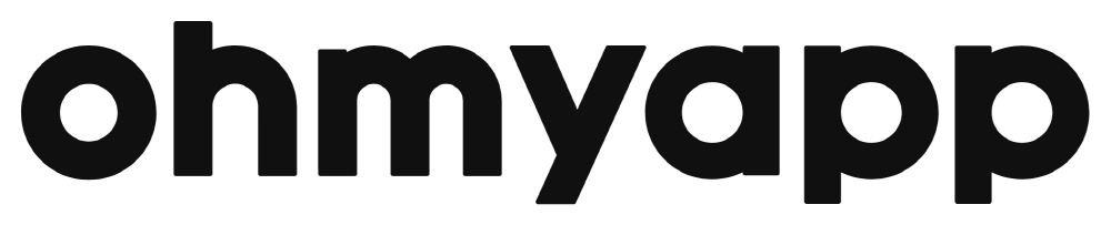 wowtale.net ohmyapp logo black - 와우테일