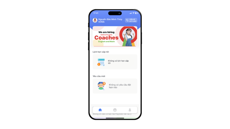 Slide Huong dan su dung app Tutor 03 - 와우테일