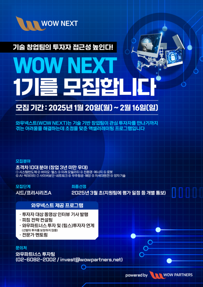 wownext batch 1 poster - 와우테일