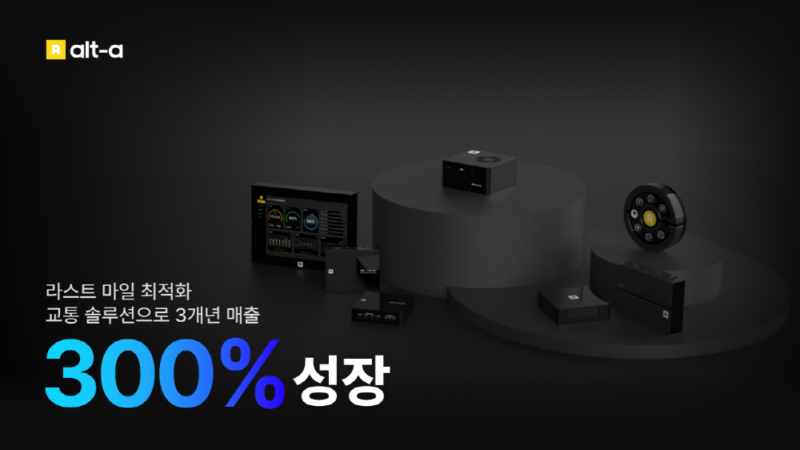 알트에이, 라스트마일 AI 교통 솔루션 '알트 세이프'로 매출 300% 성장 1 ALTA - 와우테일