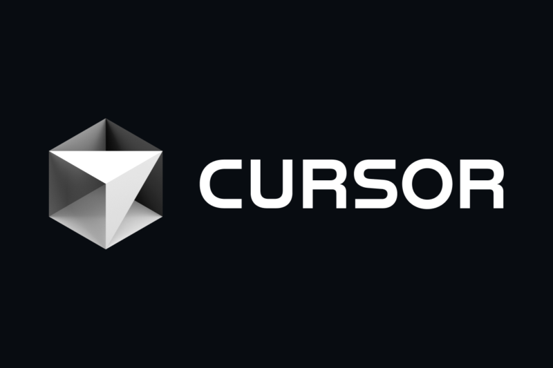 Cursor AI logo - 와우테일