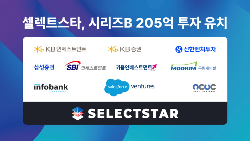 셀렉트스타, 205억원 규모 시리즈B 투자 유치…세일즈포스 등 참여 1 selectstar1 - 와우테일