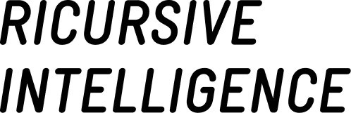 Ricursive Intelligence logo black Logo - 와우테일