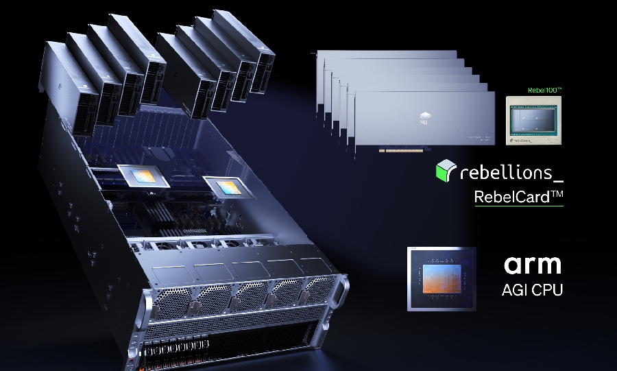 rebellions리벨리온 RebelCard와 Arm AGI CPU 1 - 와우테일
