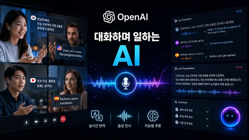 OpenAI voice AI - 와우테일