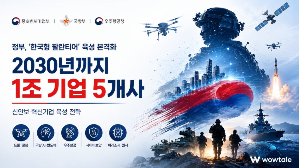 Future defence Startup Policy - 와우테일