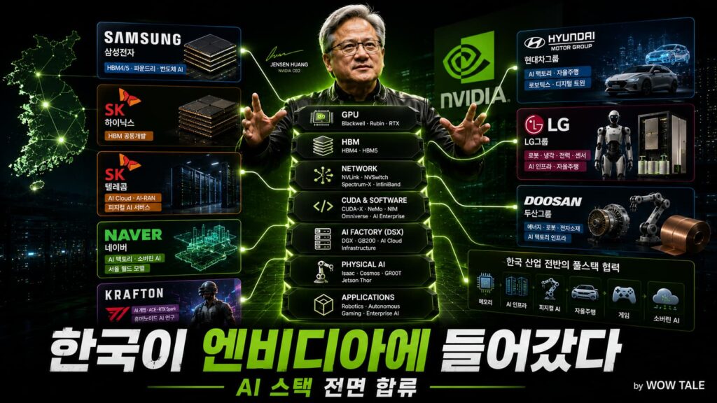 Nvidia Korea AI Company - 와우테일