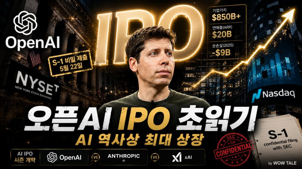 OpenAI filing S1 - 와우테일