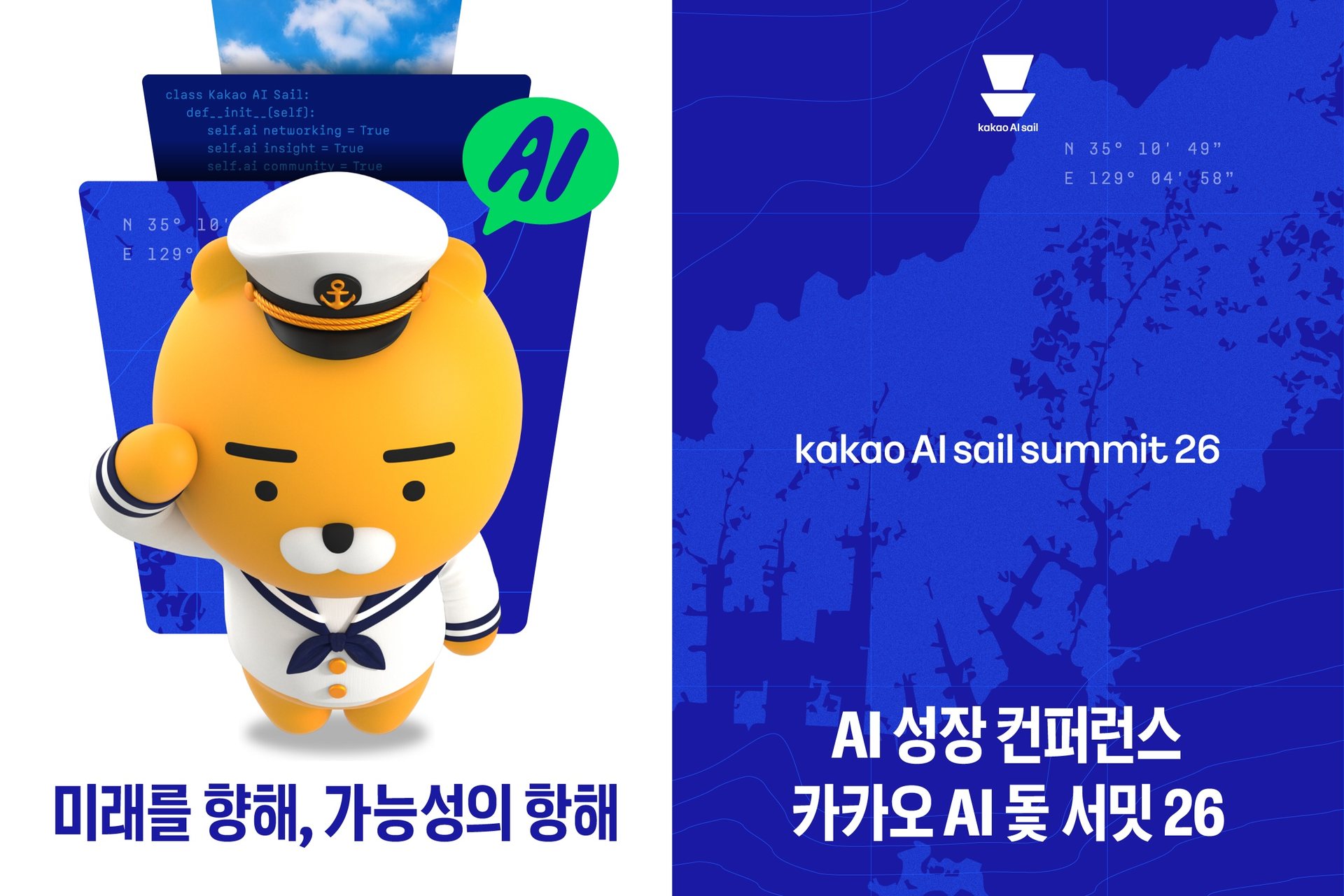 카카오 AI 돛, 오는 29일 기술 컨퍼런스 개최…지역 AI 생태계 활성화 1 카카오 AI 돛, 오는 29일 기술 컨퍼런스 개최…지역 AI 생태계 활성화