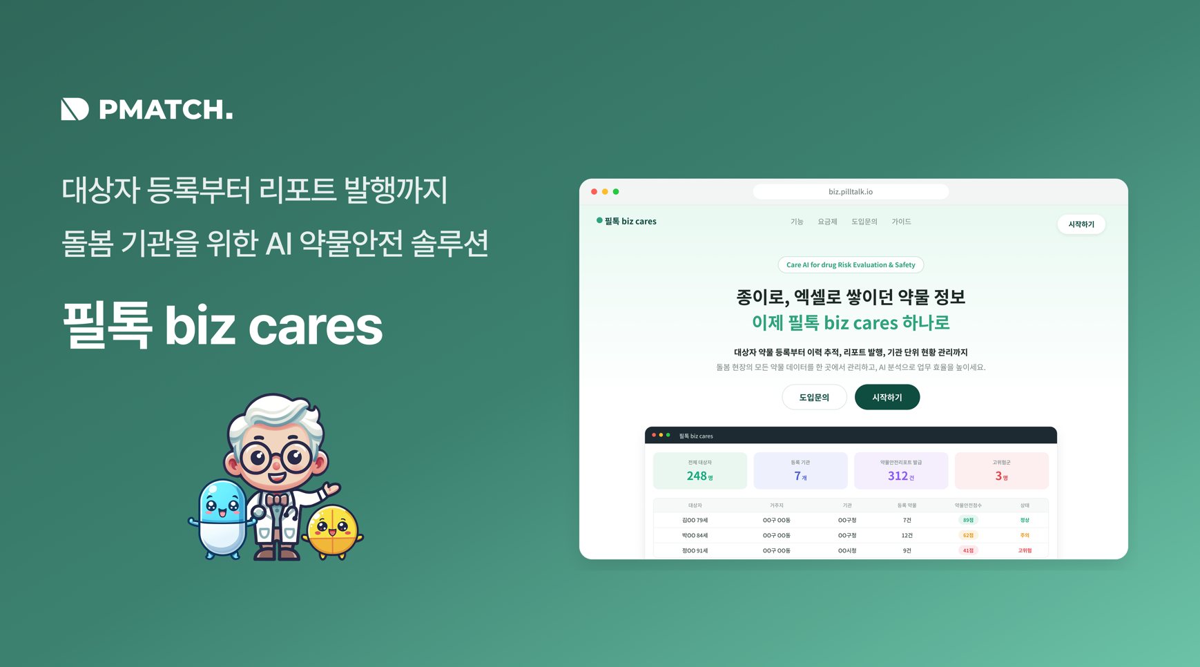AI 약물안전 '피매치', 제주형 통합돌봄 실증 추진
