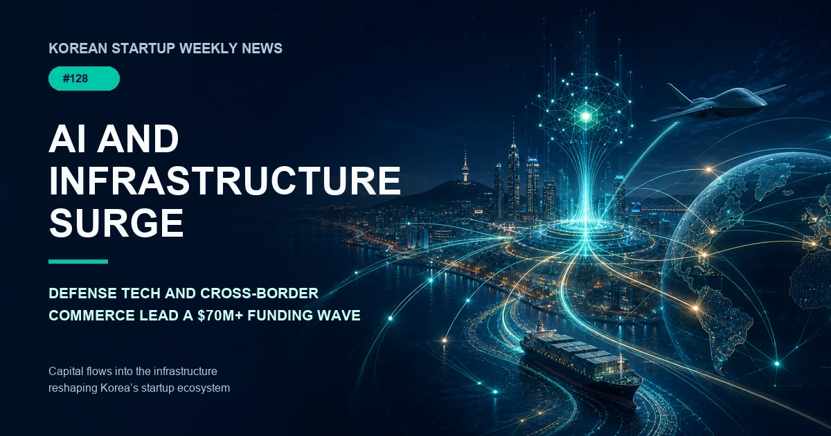 AI and Infrastructure Surge — Korean Startup Weekly News #128
