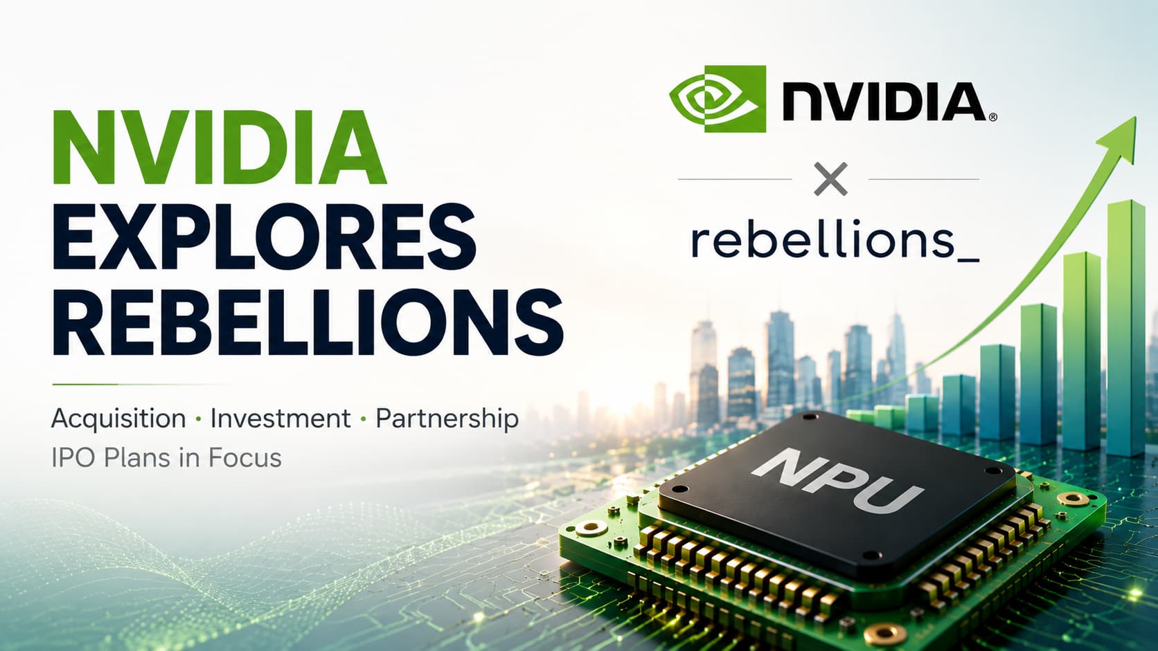 Nvidia Approaches Korea's Rebellions Over Partnership, Investment or Buyout