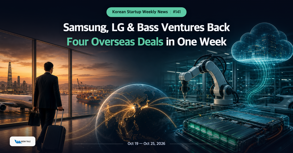 Korean Startup Weekly News #141